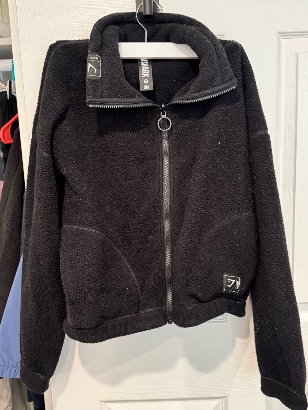 Gymshark Black Teddy Jacket